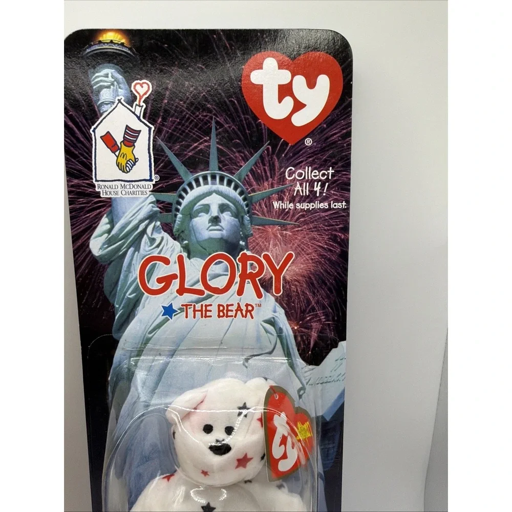 TY BEANIE BABIES MCDONALD'S INTERNATIONAL BEARS SET OF 4 RARE COLLECTABLE‎
